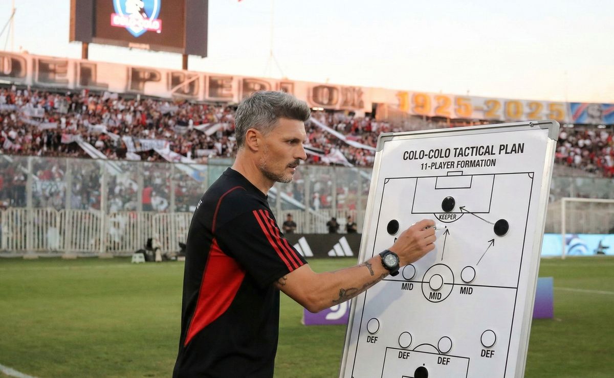 Un cambio clave: Fernando Ortiz adelanta la táctica de Colo Colo para el Superclásico 199