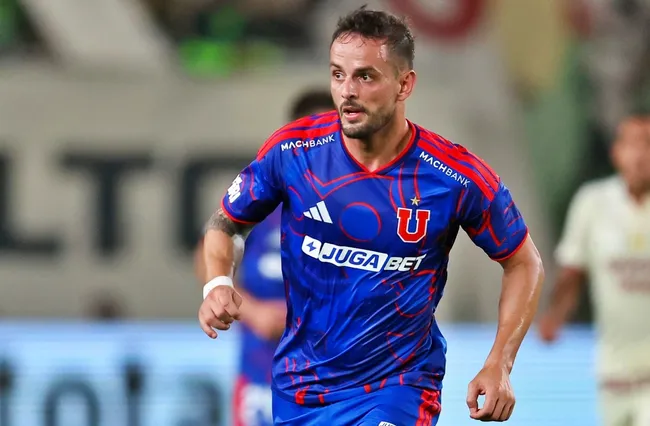 Octavio Rivero es baja por lesión en este Superclásico 199 ante Colo Colo. | Foto: Universidad de Chile.