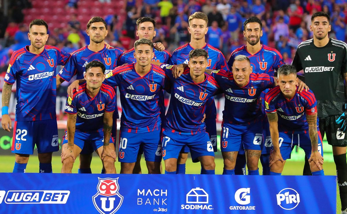 ¡Por el primer triunfo del año! La formación de U de Chile para el Superclásico 199 ante Colo Colo