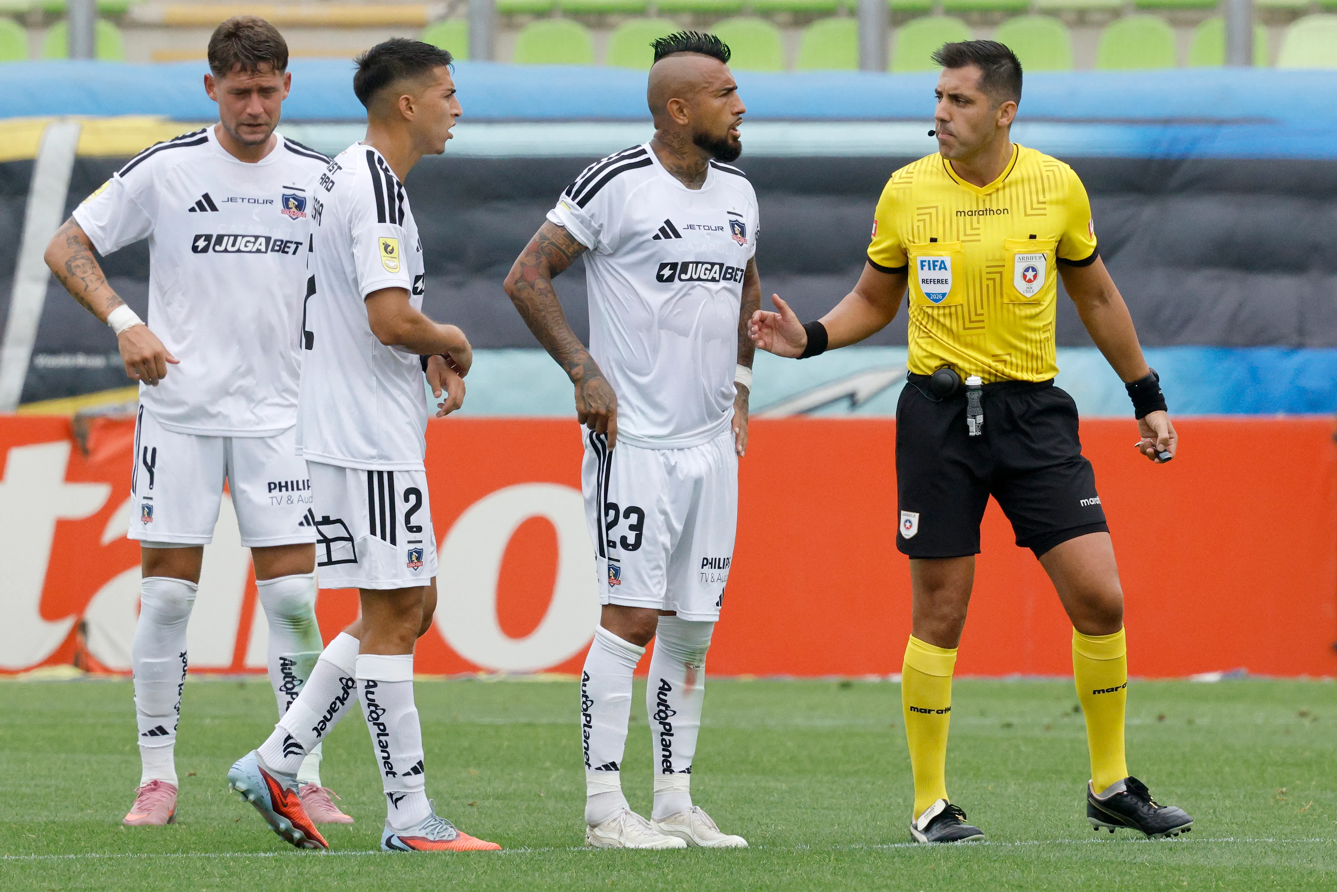 Arturo Vidal habla de los refuerzos que se sumaron a Colo Colo esta temporada/Photosport