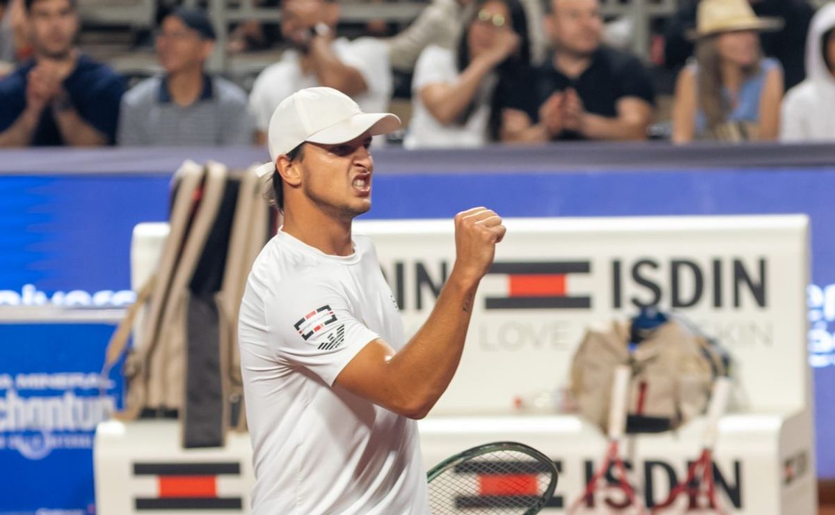 El italiano Luciano Darderi es campeón del Chile Open luego de ganarse el corazón del público