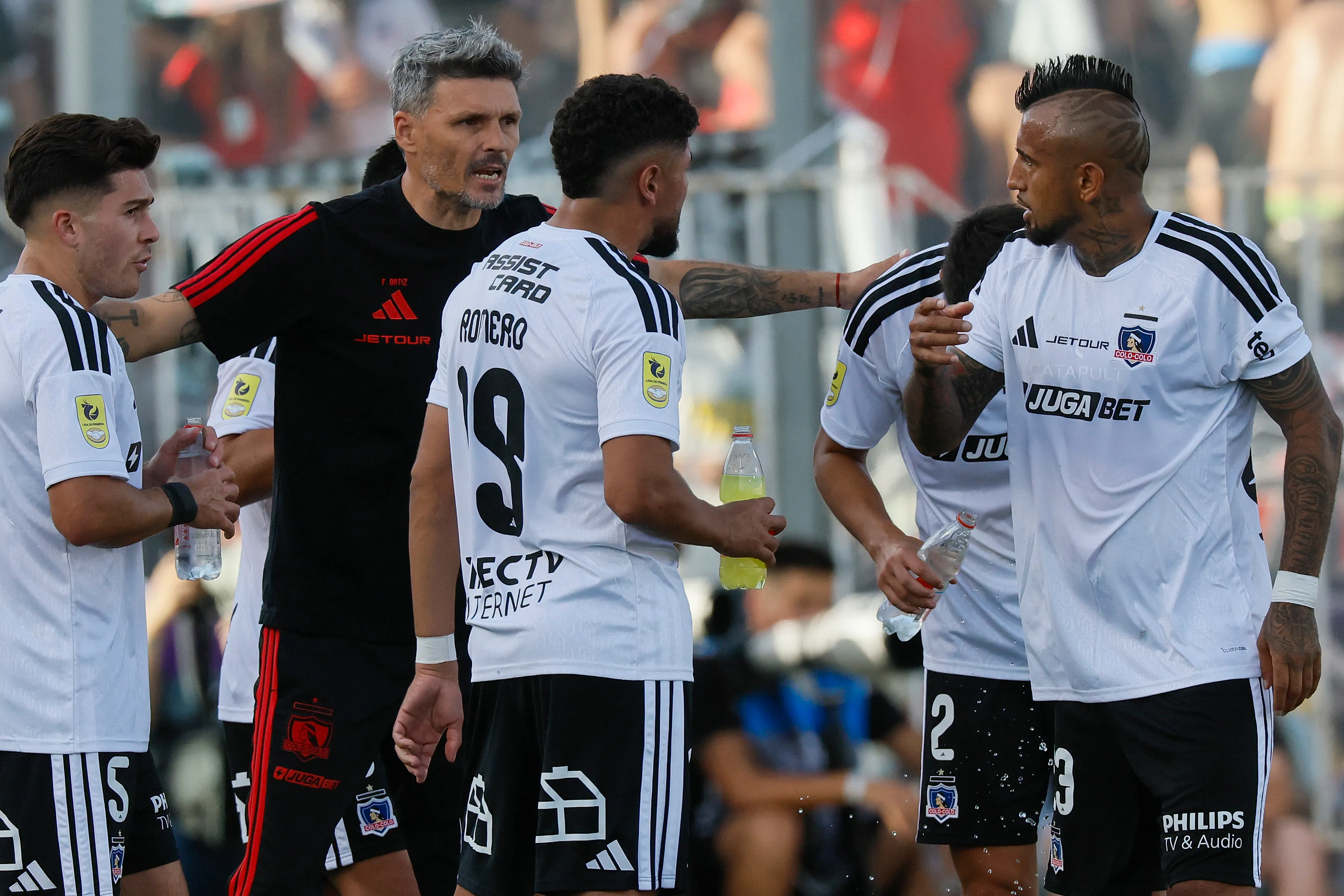Fernando Ortiz minimizó a la U tras el Superclásico que le ganó a Colo Colo. Foto: Photosport.