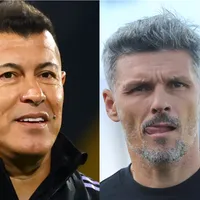 Mientras Colo Colo perdió vs la U otra vez, Almirón celebró en clásico rosarino