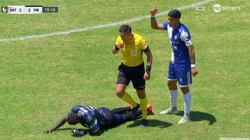 Manley Clerveaux entró en el minuto 2 del partido y fue reemplazado en los 80.