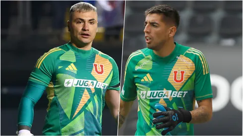 El festejo de Campitos por la U y Castellón en el Superclásico.