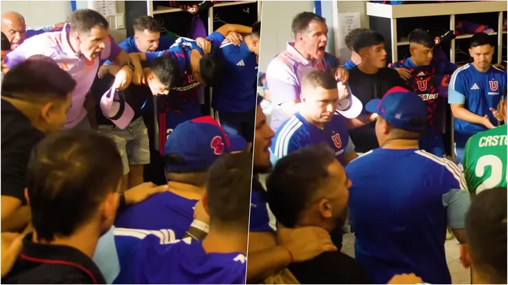 Michael Clark fue uno más en la arenga previa al Superclásico