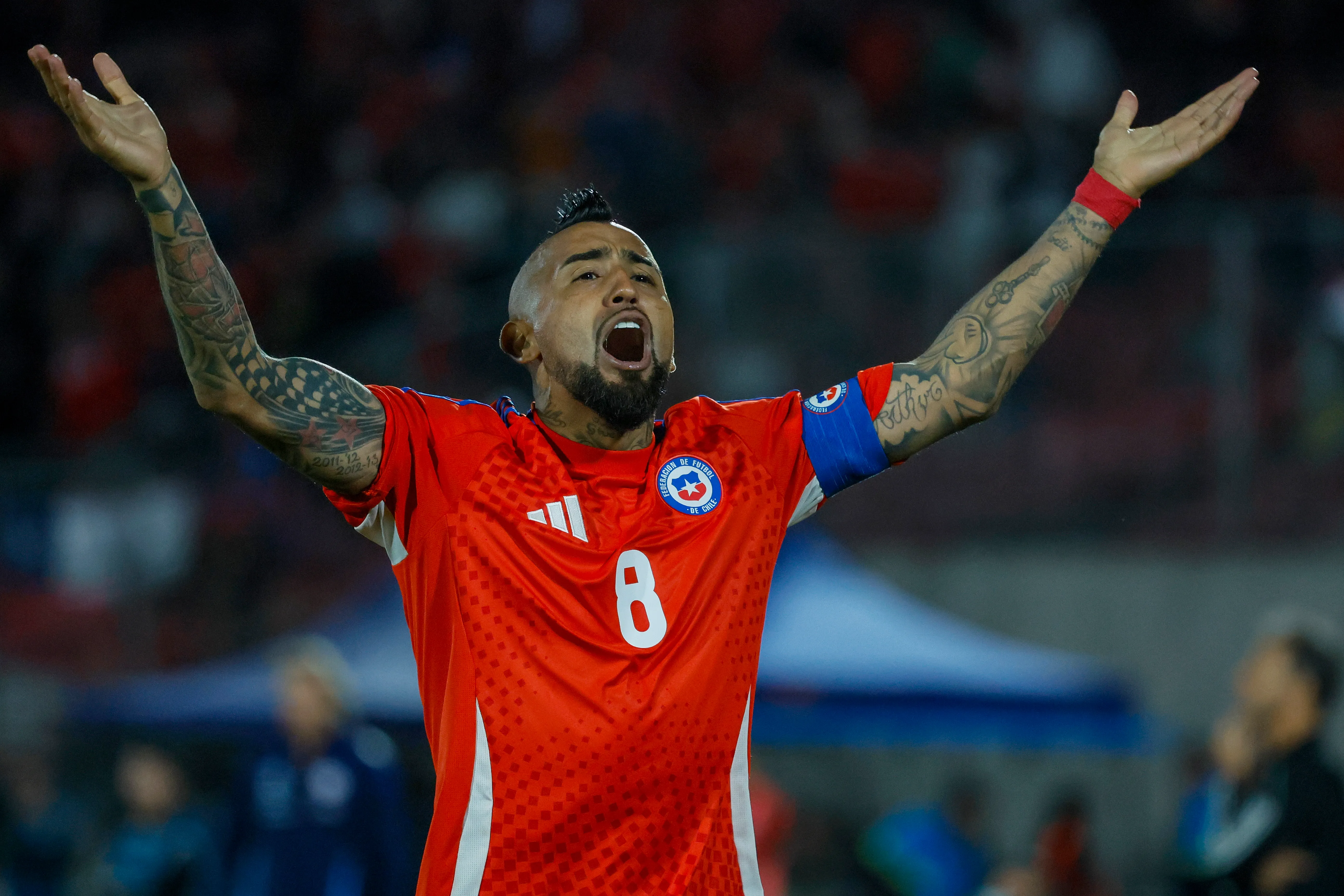 Vidal fue puntal de la Generación Dorada de Chile