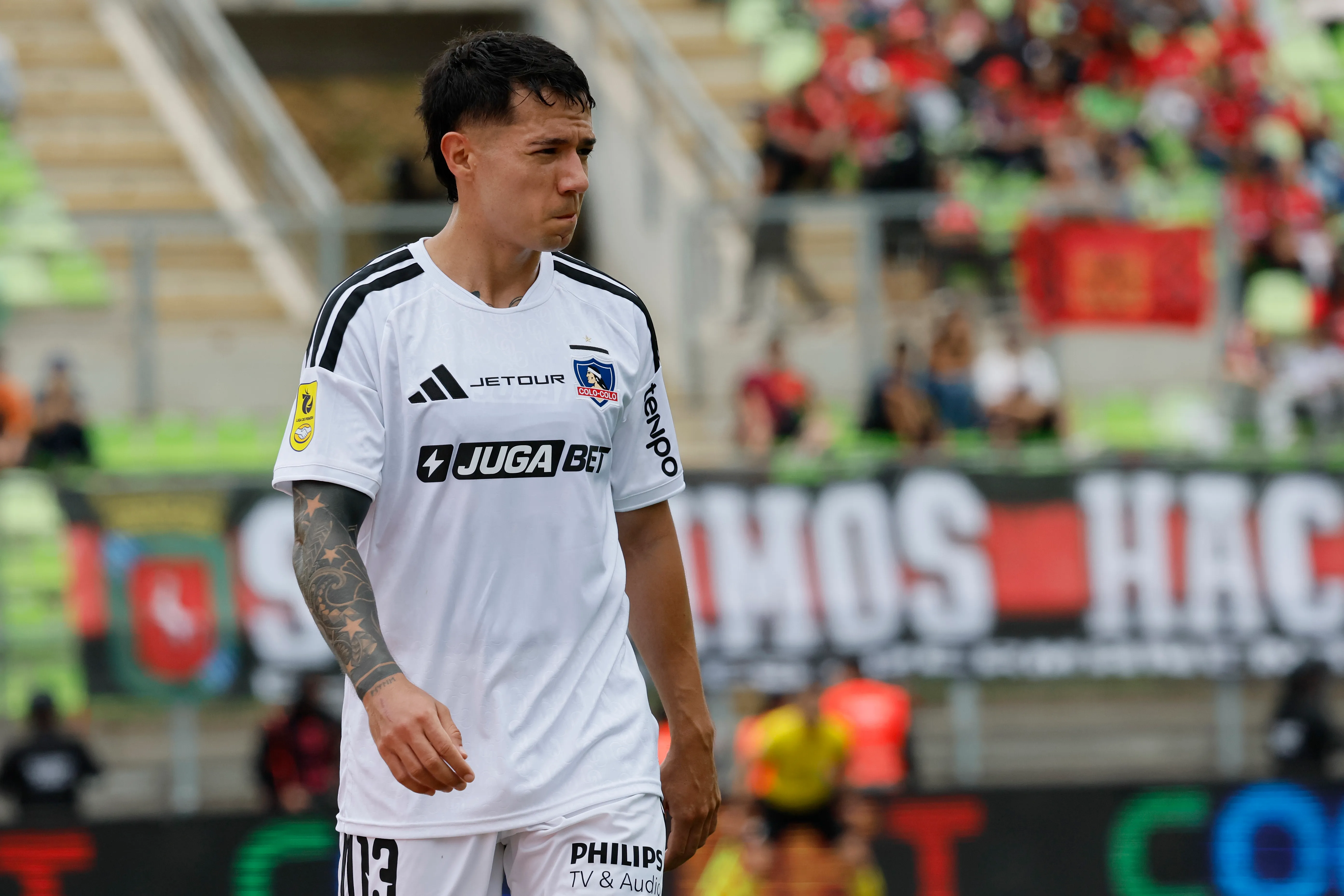 Matías Fernández apenas ha jugado 65 minutos en Colo Colo. Foto: Andres Pina/Photosport