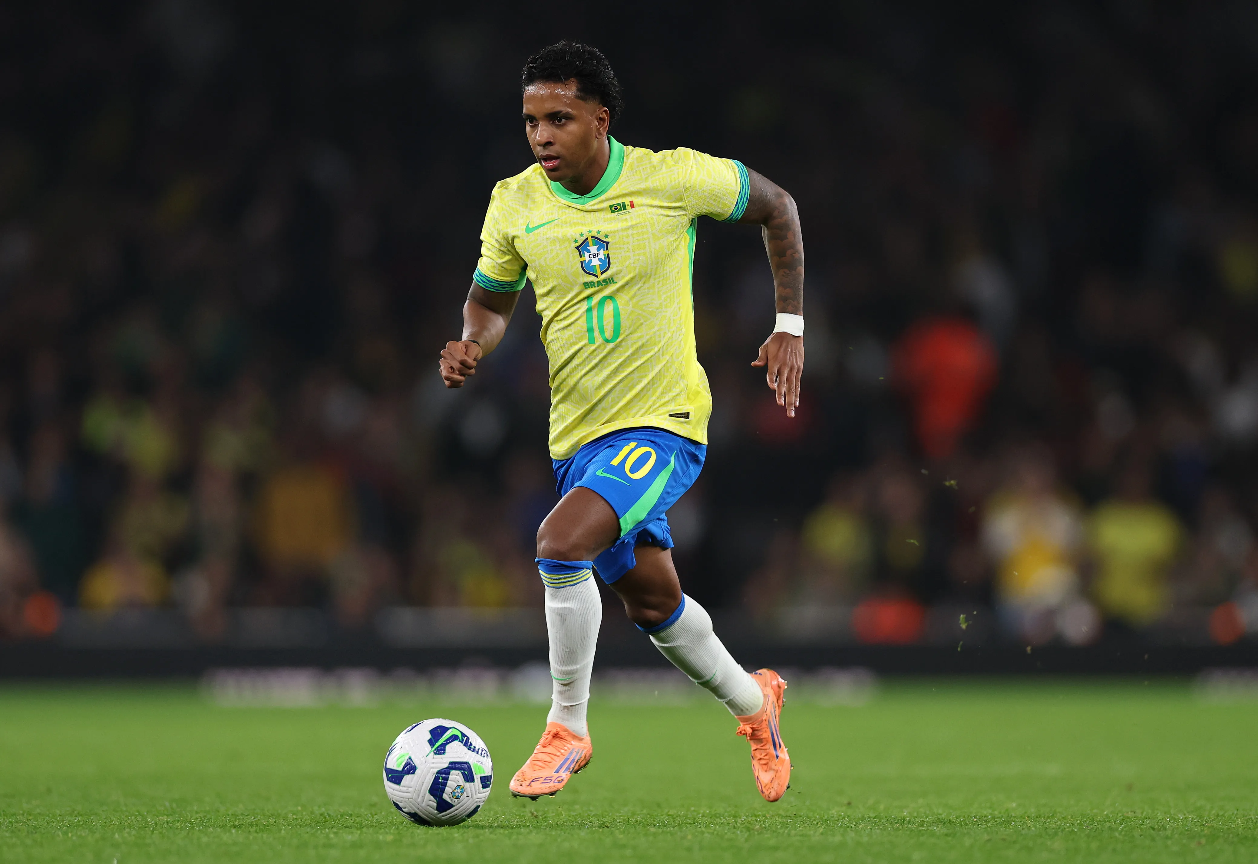 Rodrygo sufrió una grave lesión /Getty Images