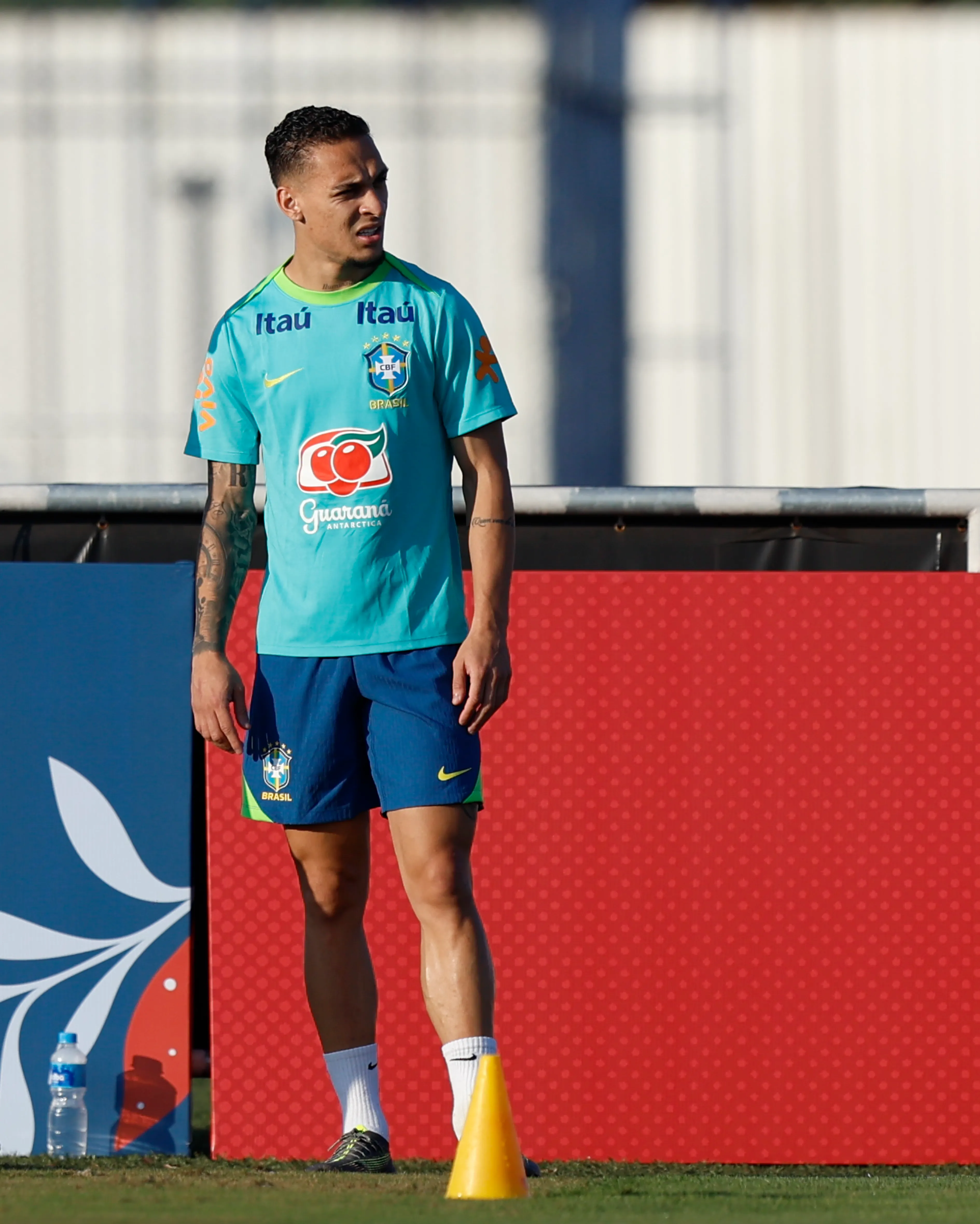 Antony volvió a ser citado en Brasil por Ancelotti. (Photo by Miguel Schincariol/Getty Images)