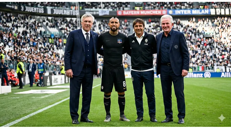 Arturo Vidal escoge a sus tres directores técnicos favoritos