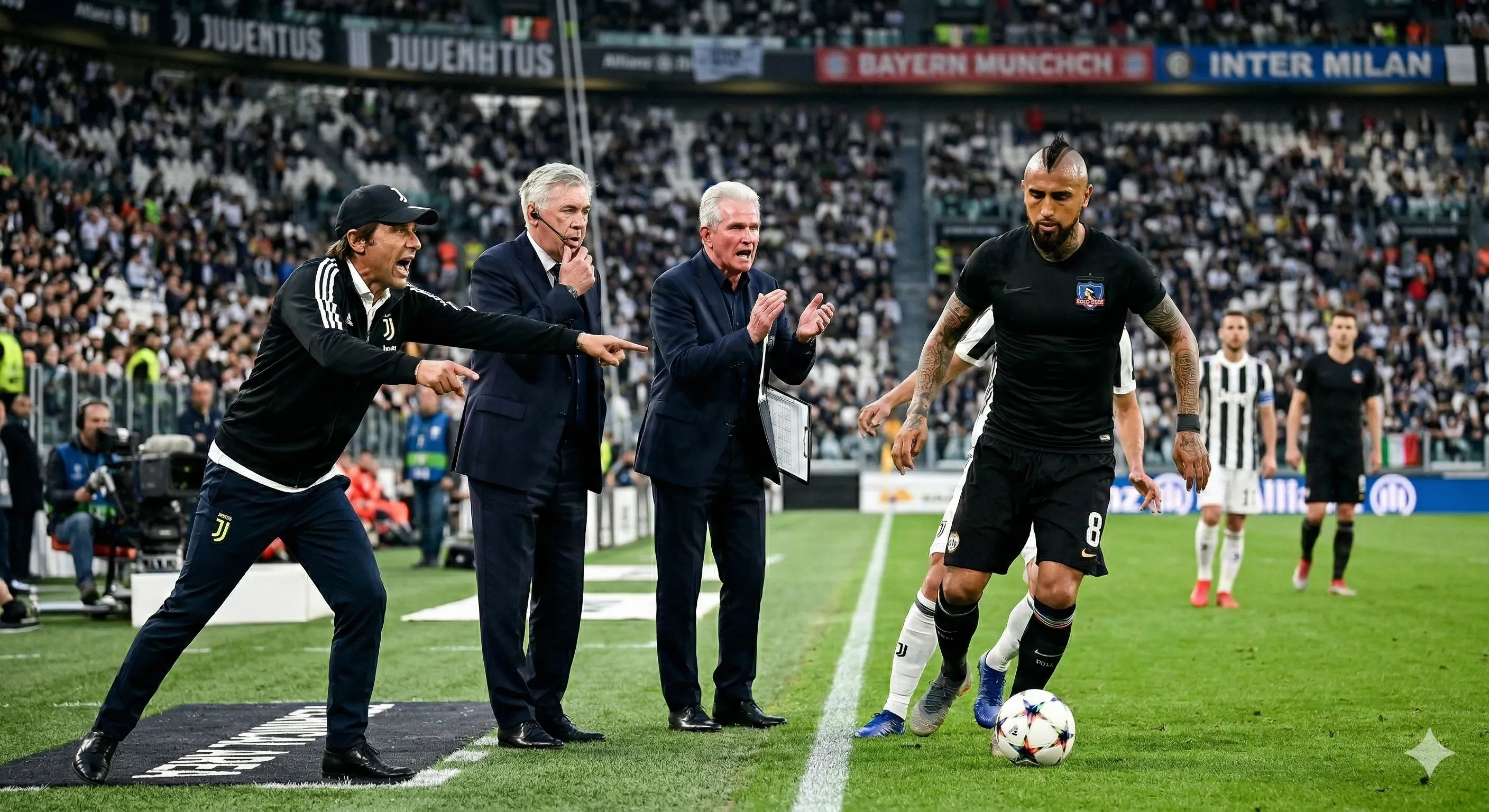 La mejor versión de Arturo Vidal sin duda que fue con estos entrenadores