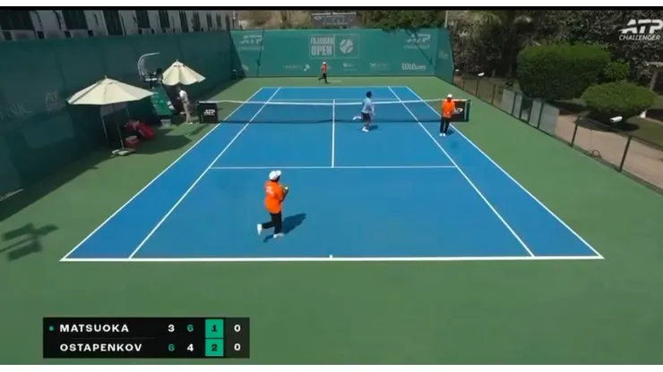 Minutos de terror se registraron en el Tennis Country Club de Fujairah