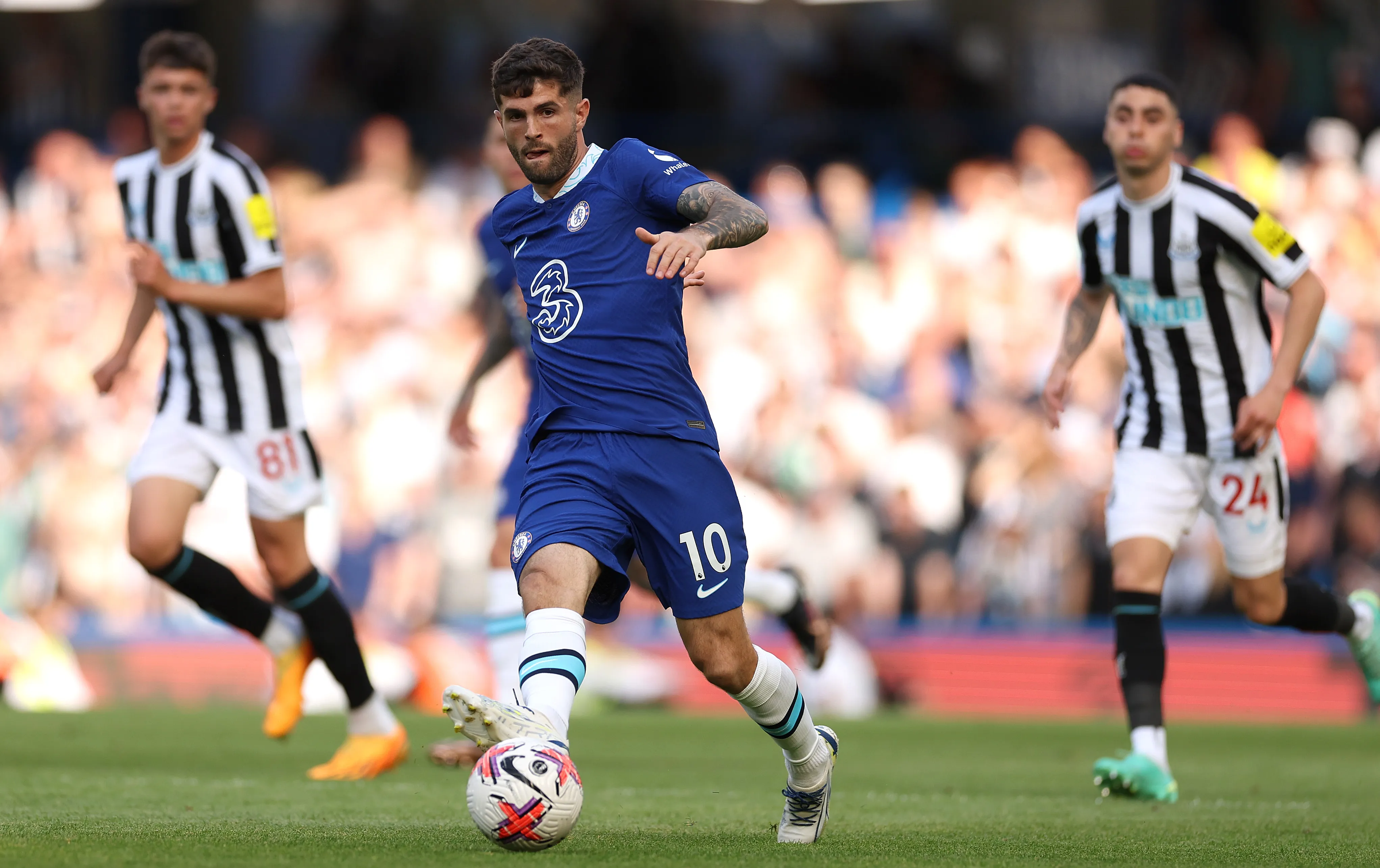 Christian Pulisic cautivó el ojo de Jorge Alvial. (Warren Little/Getty Images).