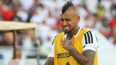 Vidal sintió dolor en el pecho en el duelo ante la U.