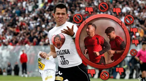 Carlos Muñoz vio el Superclásico que ganó la U y reprobó una decisión clave del Tano Ortiz.