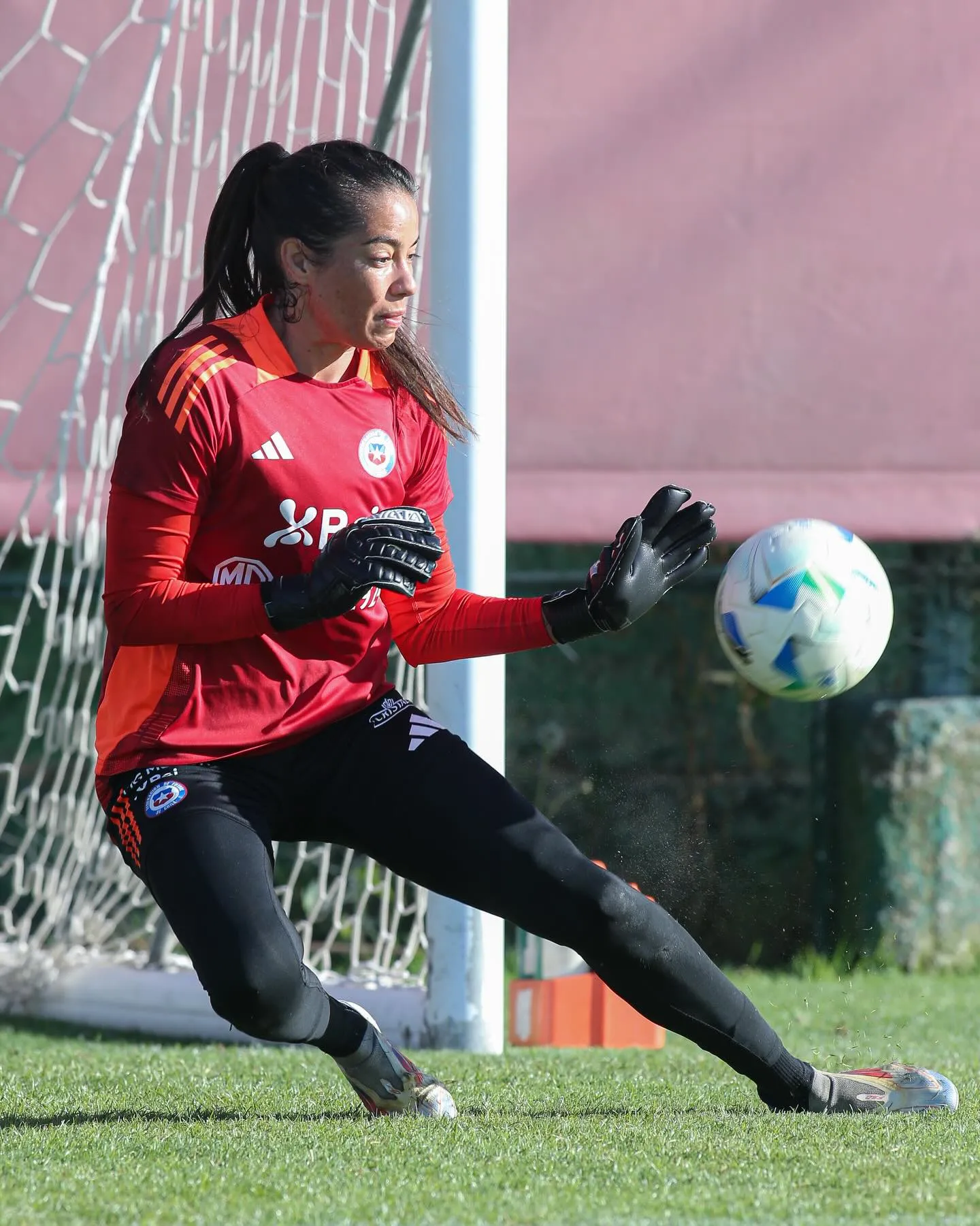 Tras la baja de Tiane Endler, Ryann Torrero asoma como la portera titular ante Paraguay. (Foto: Jorge Díaz – Comunicaciones FFCh)