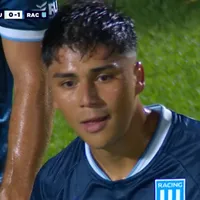 Brillante taco: Damián Pizarro debuta en Racing con asistencia top