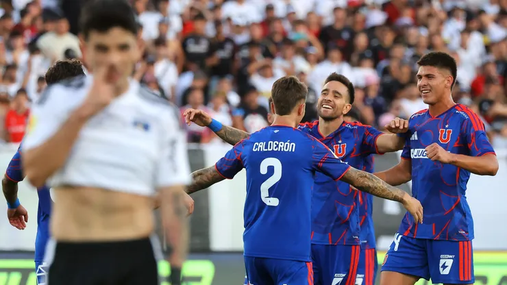 Matías Zaldivia celebró el gol del triunfo en el Superclásico.