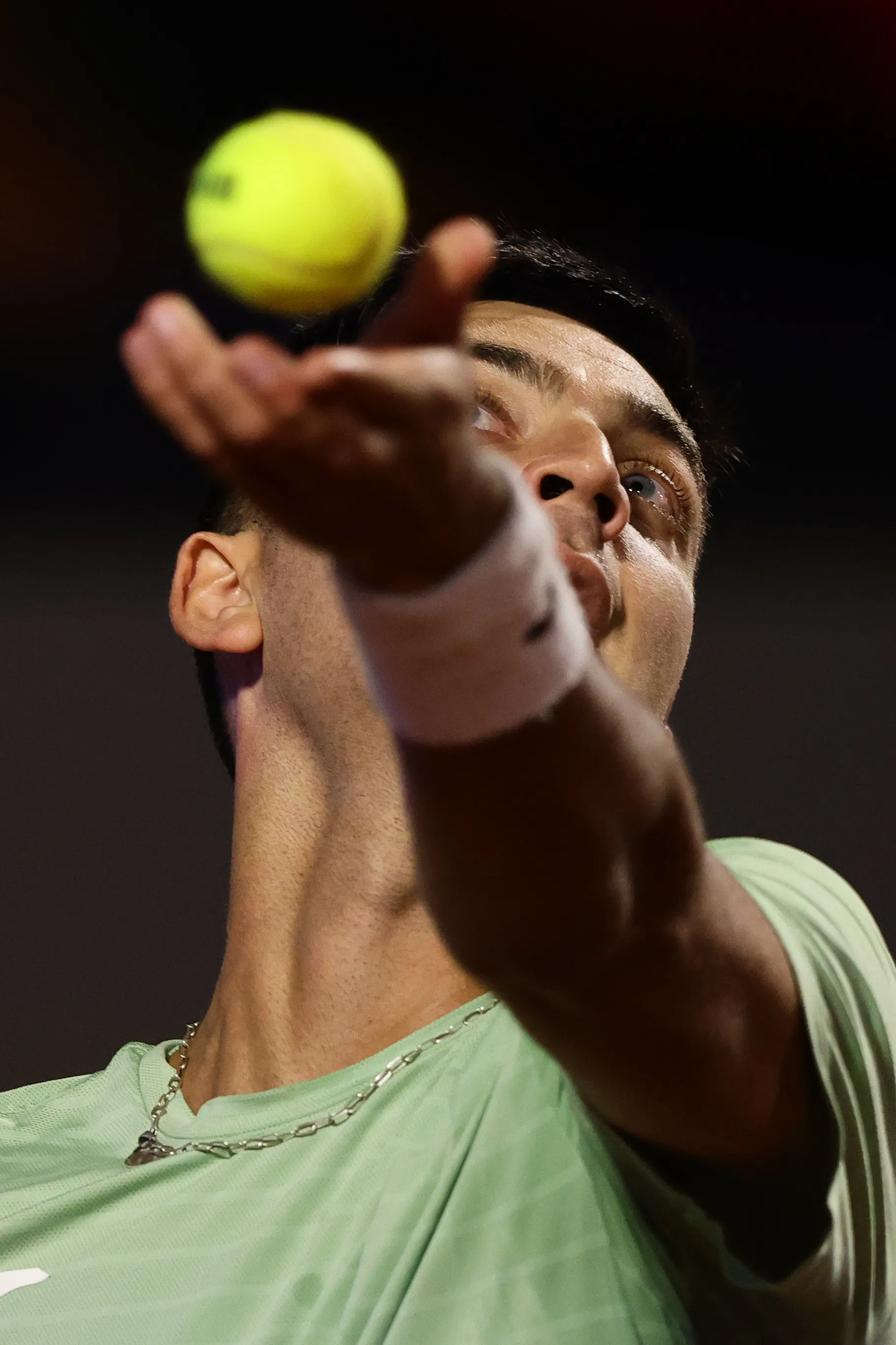 Tomás Barrios se quedó con las ganas de avanzar en Indian Wells. Foto: Photosport.