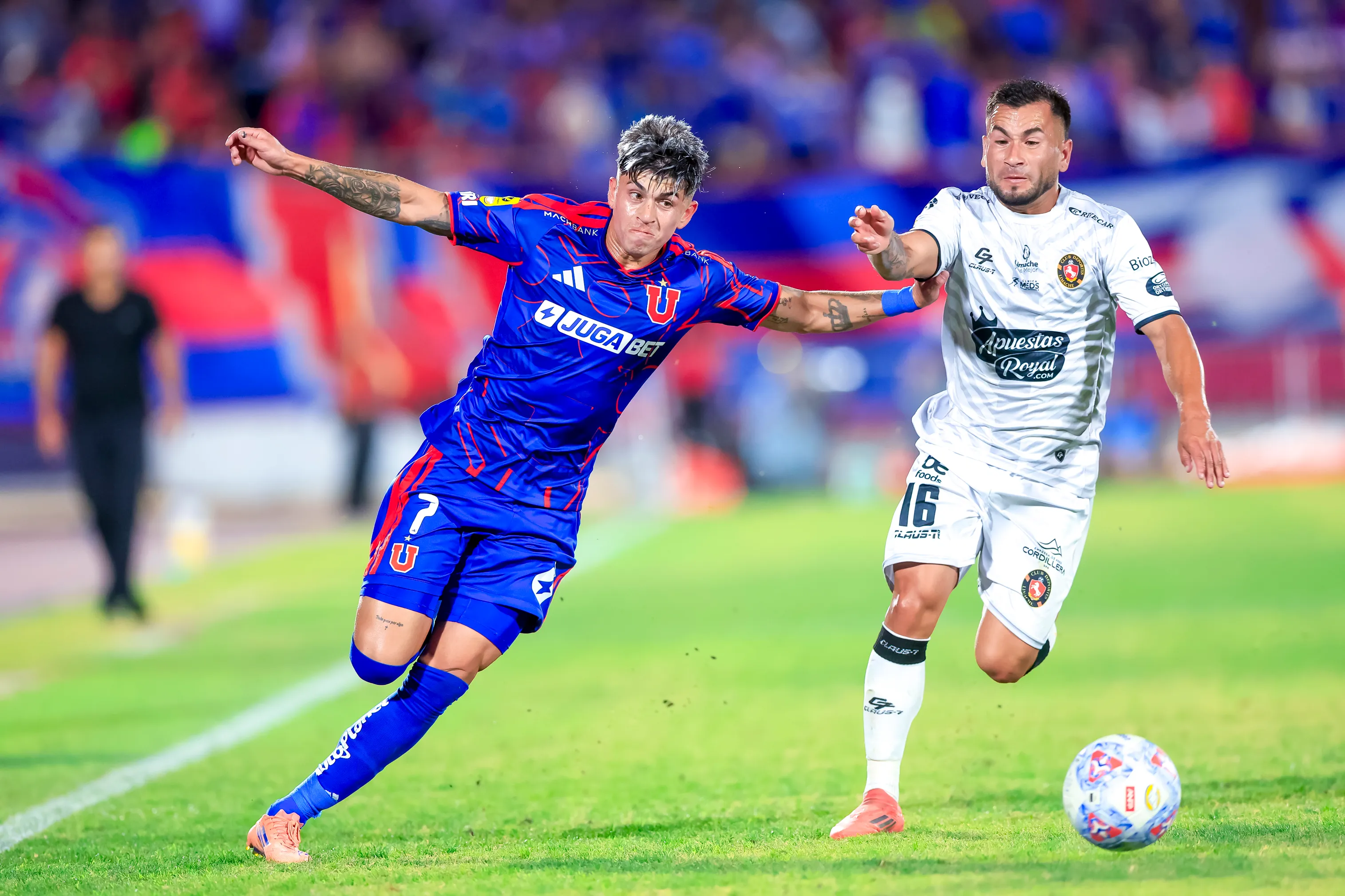 Maximiliano Guerrero perdió su puesto de titular en Universidad de Chile con Paqui. | Foto: Photosport.