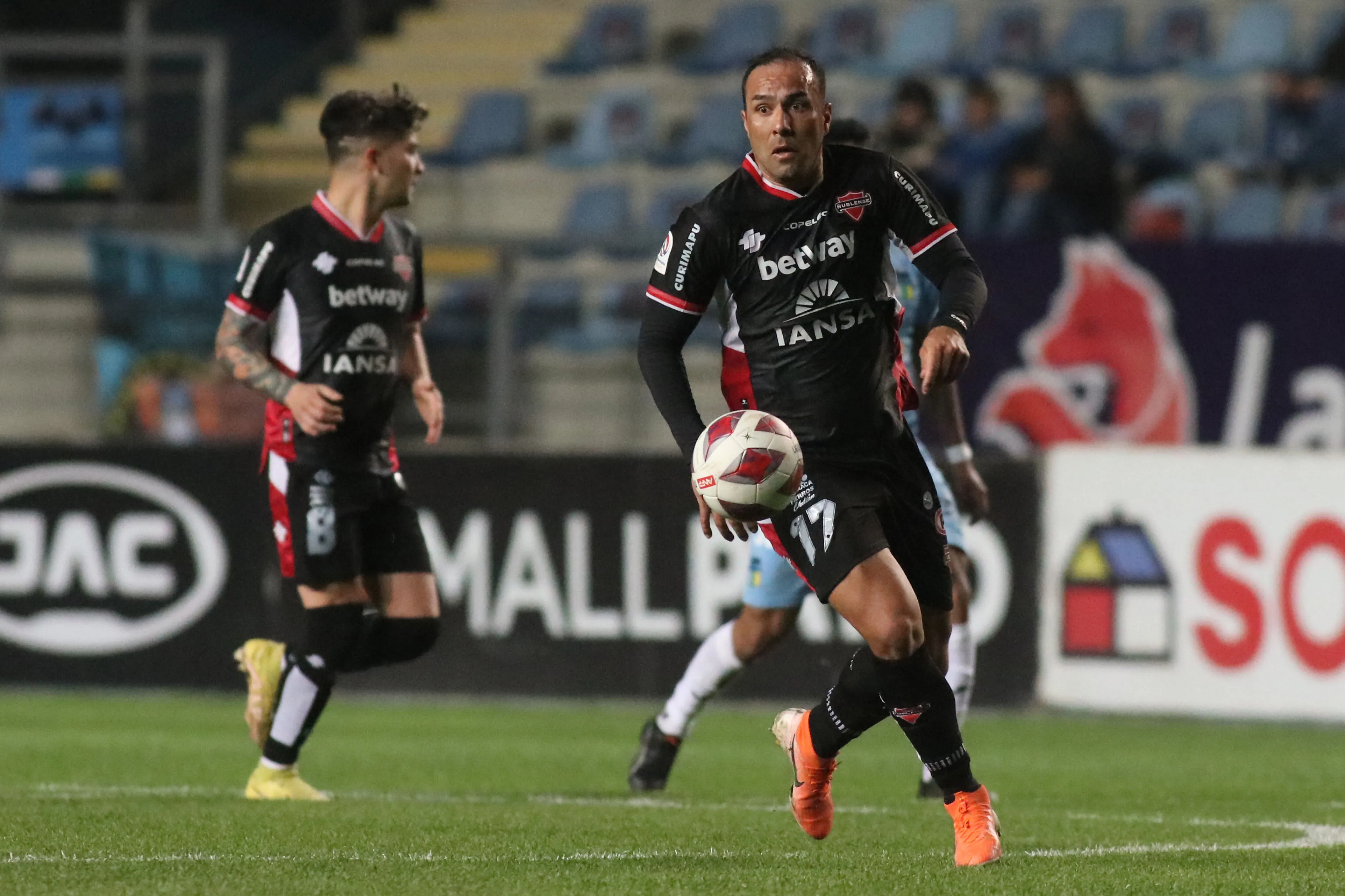 Guerrero el 2023 jugando por Ñublense /Photosport