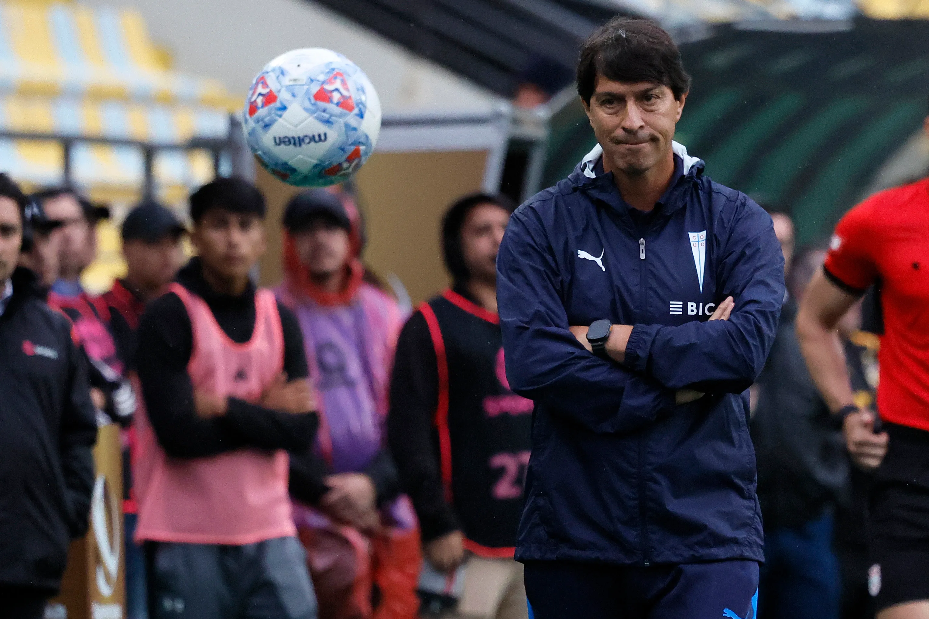 Daniel Garnero recibió una fecha de castigo en Universidad Católica. | Foto: Photosport.