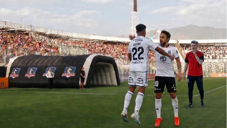 Claudio Aquino recibió un apoyo de otro talentoso "10": el Mago Valdivia.
