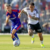 La nueva toma de la jugada que Correa reclamó como penal ante la U