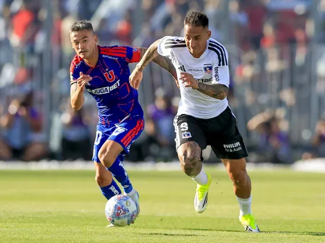 La nueva toma de la jugada que Correa reclamó como penal ante la U