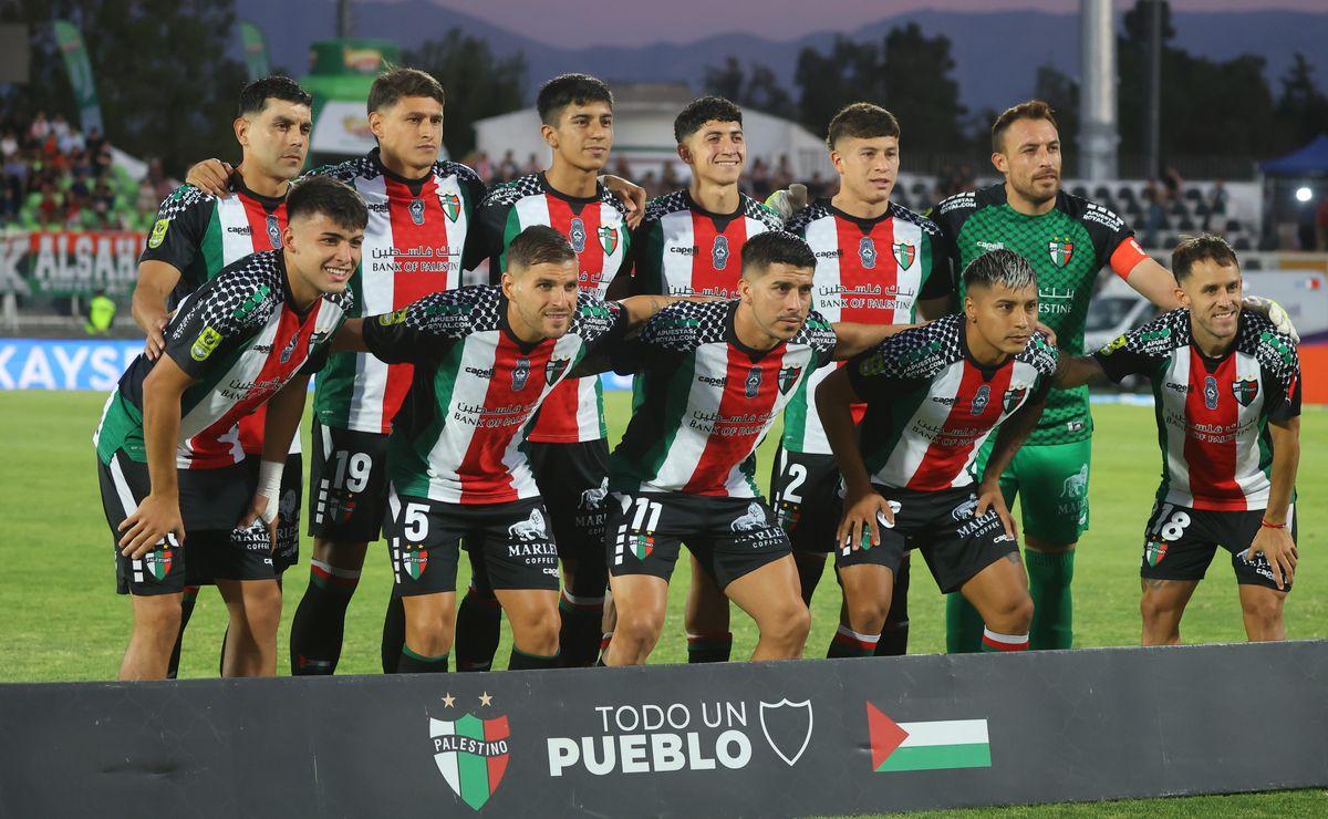 Palestino confirma su formación para el choque con la U en la Sudamericana