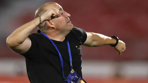 La Nona Muñoz tuvo un festejo enfervorizado del 2-1.