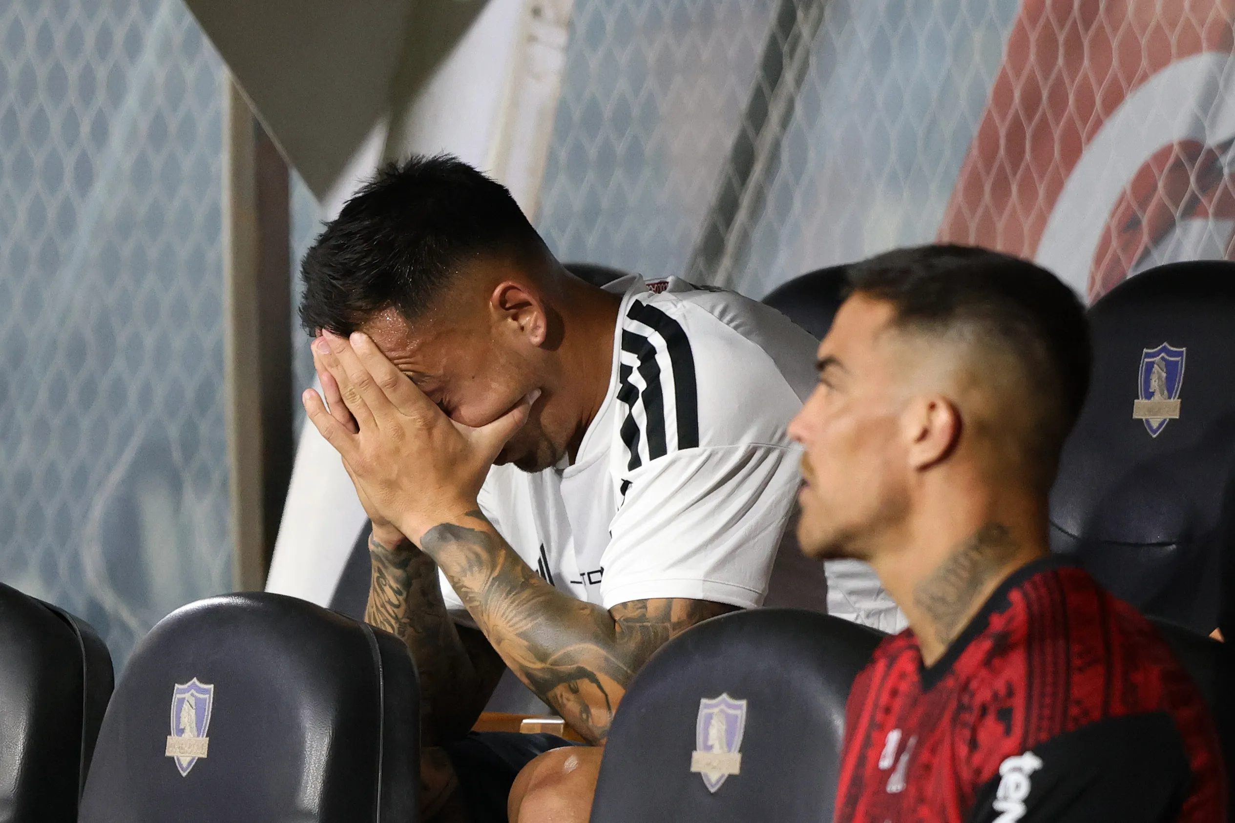 Javier Correa agotó la paciencia de los hinchas de Colo Colo. (Felipe Zanca/Photosport).