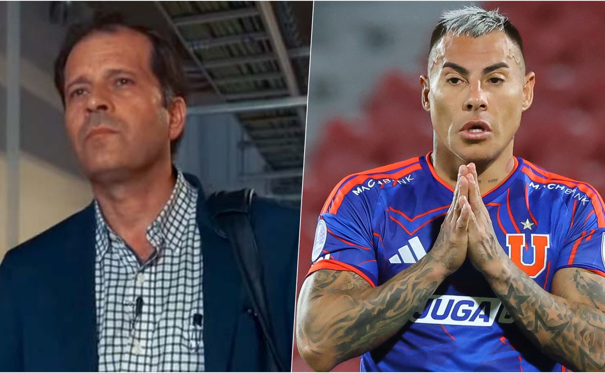 Alejandro Lorca retira a Eduardo Vargas tras la eliminación de U. de Chile: “Ya no”