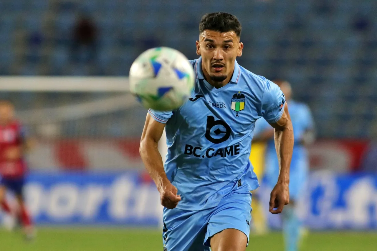 Arnaldo Castillo, el goleador de O’Higgins en la temporada 2026 (Photosport)