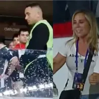 Hincha de gestos racistas en Brasil reaparece en triunfo de Palestino vs la U