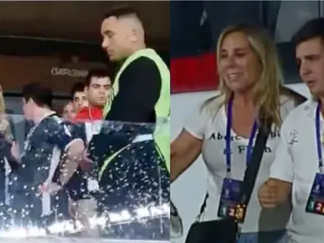 Hincha de gestos racistas en Brasil reaparece en triunfo de Palestino vs la U