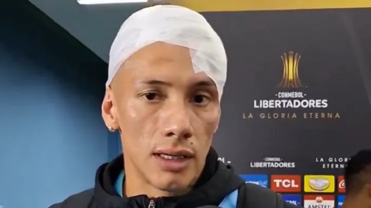 Este defensor argentino no quería salir del partido ante Tolima, pero lo hizo de todos modos.