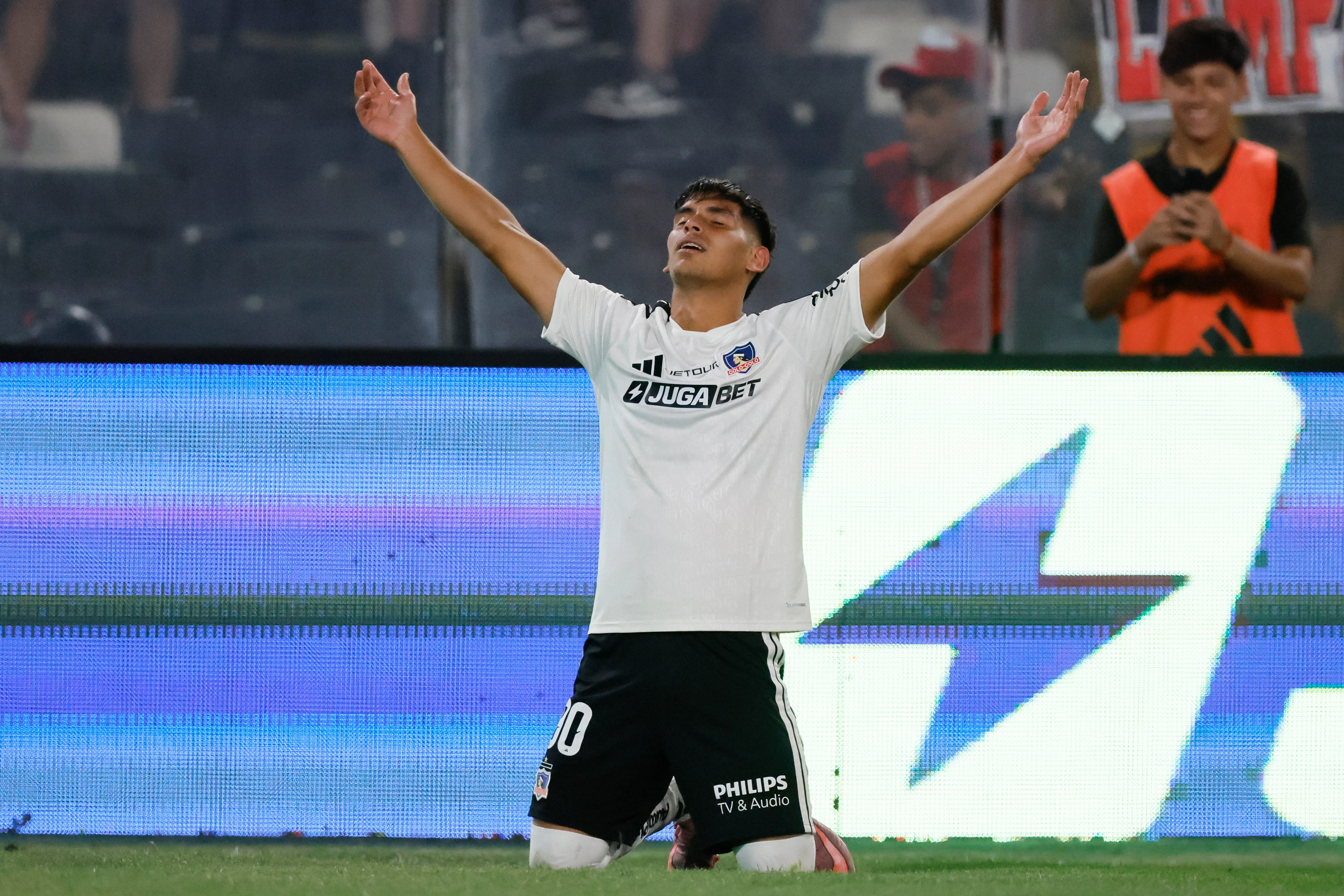 Yastin Cuevas ha sumado sus primeros minutos en Colo Colo.(Foto: Andres Pina/Photosport)