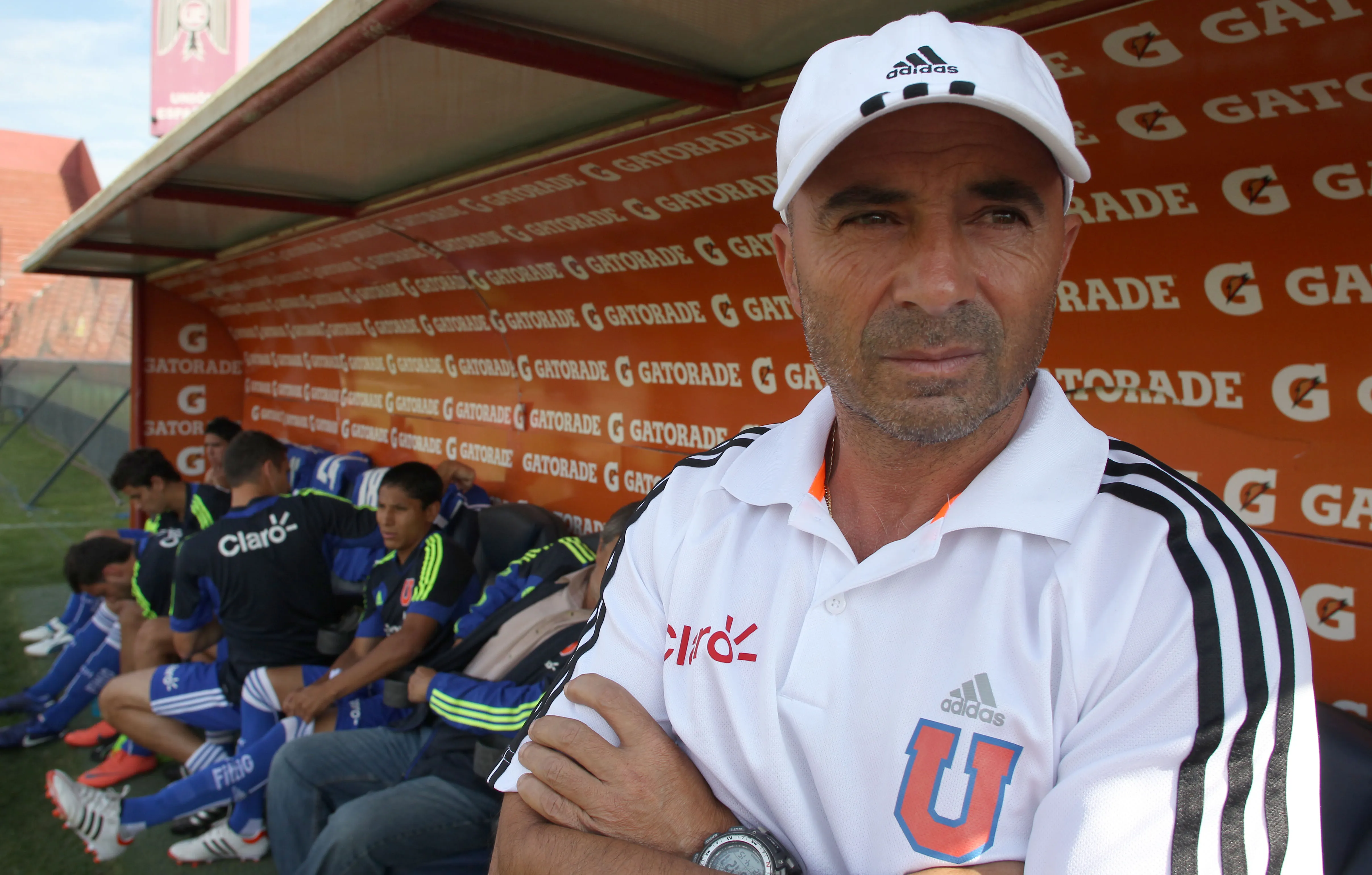 Jorge Sampaoli quiere a nueva gente manejando Universidad de Chile para poder volver. | Foto: Photoport.