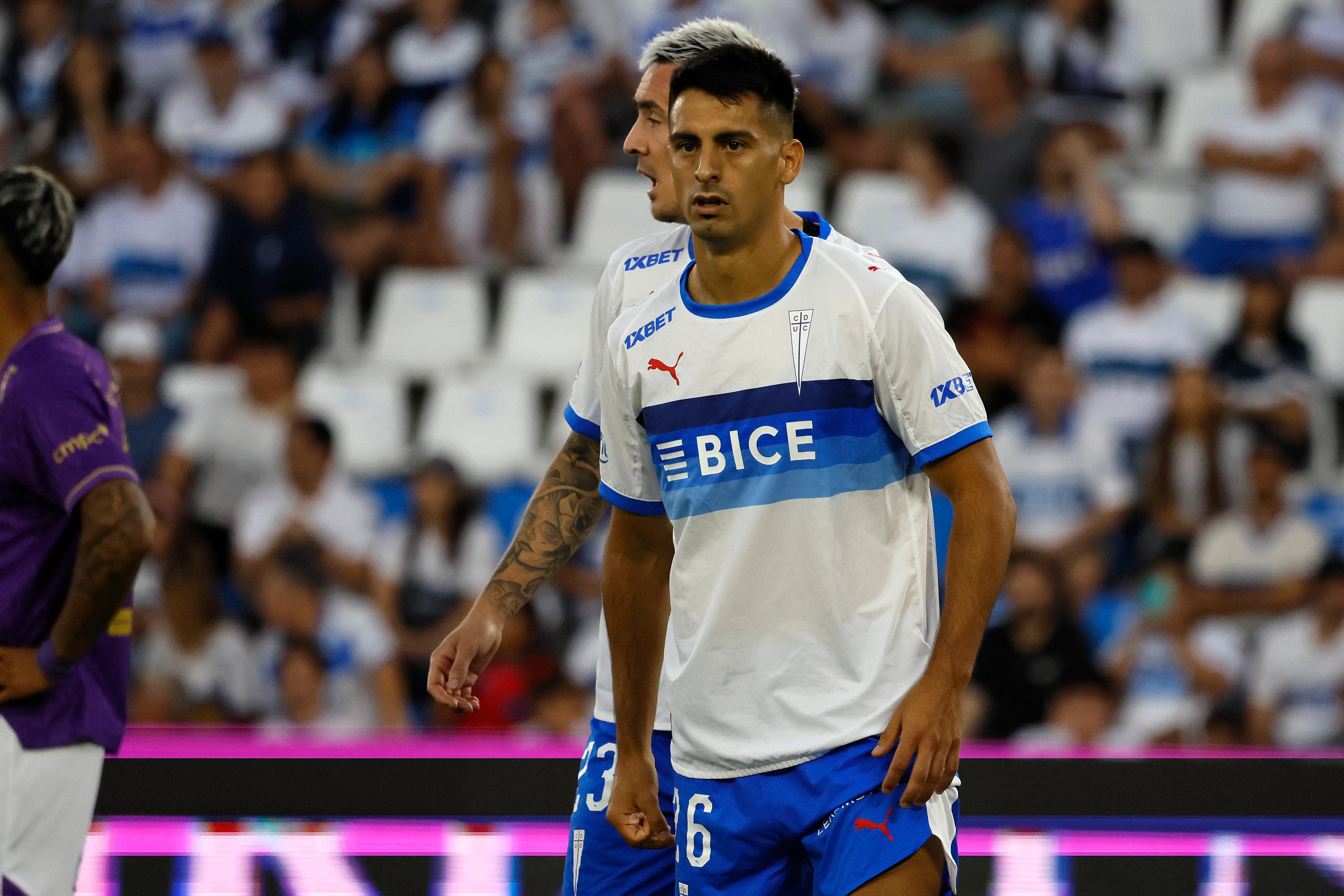 Juan Ignacio Díaz vuelve a escena en la UC. Foto: Andres Pina/Photosport