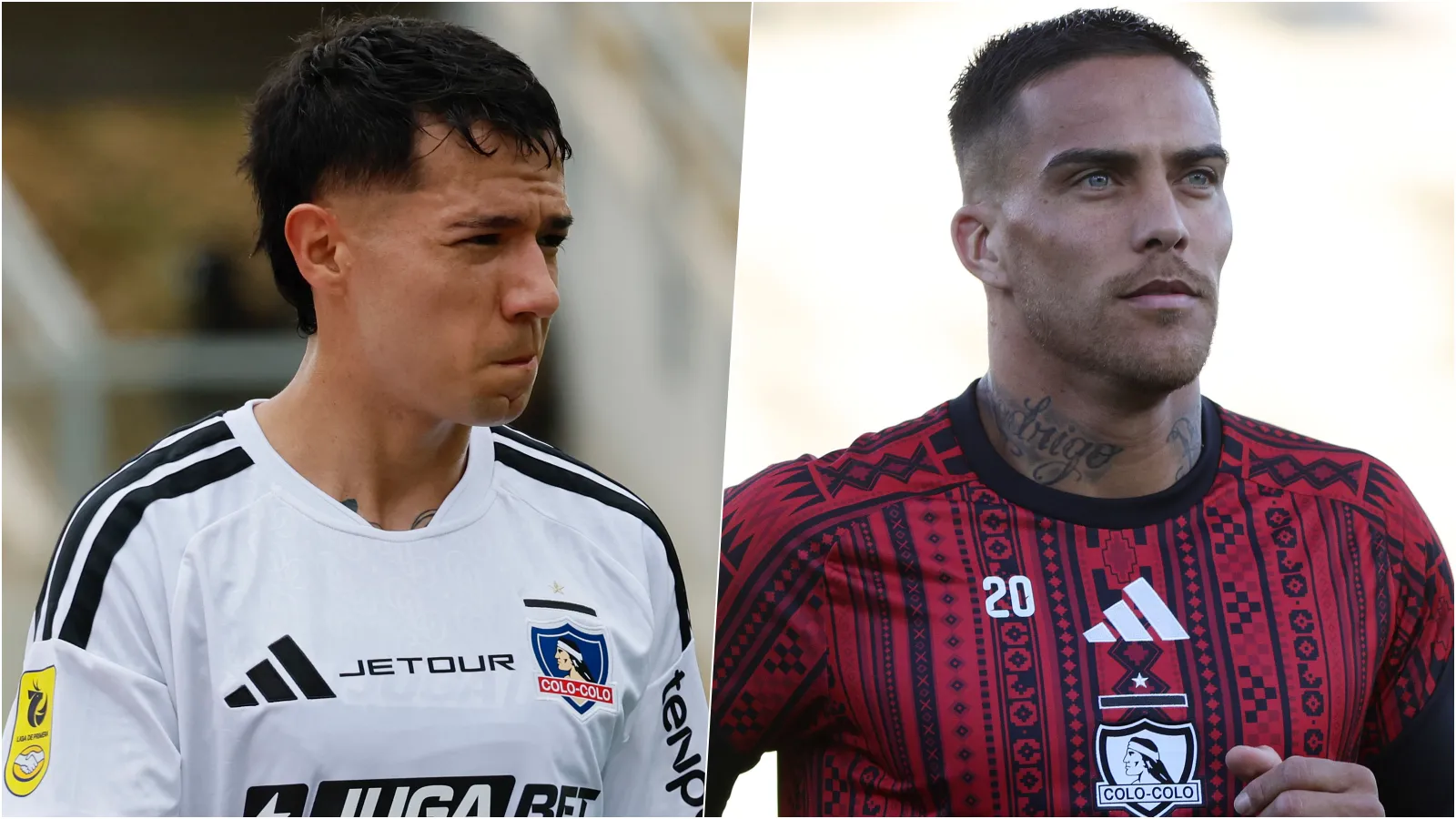 Los refuerzos Matías Fernández y Javier Méndez no han podido ganarse su lugar en Colo Colo | Photosport