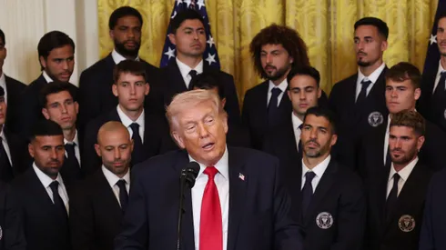Donald Trump compartió con Inter Miami y Maximiliano Falcón
