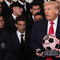 En Argentina critican a Messi por reunirse con Trump: "Maradona fue gigante"