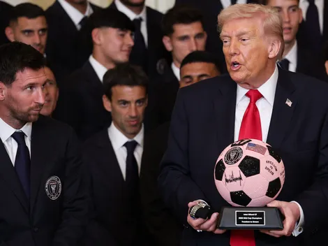 En Argentina critican a Messi por reunirse con Trump: "Maradona fue gigante"