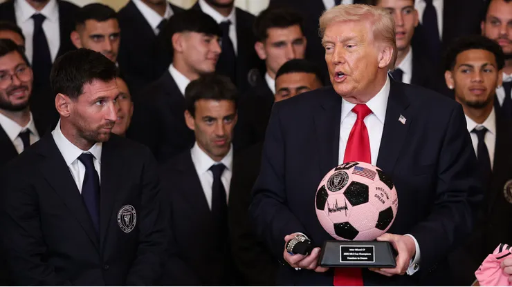 La visita de Messi a Donald Trump deja muchas críticas