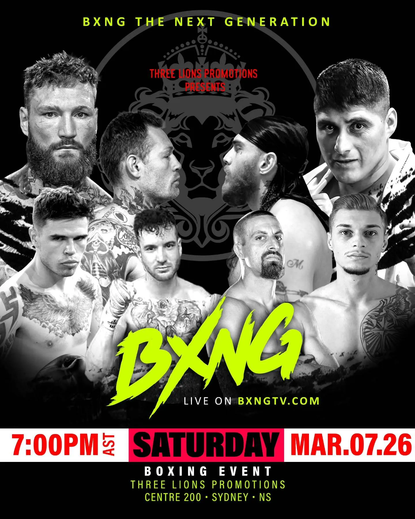 Mellado y Rozicki animan el evento central de boxeo este sábado 7 de marzo. (Foto: BXNGTV)