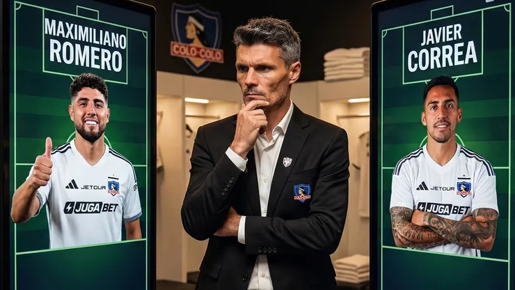Fernando Ortiz deberá escoger si juega Maximiliano Romero o Javier Correa