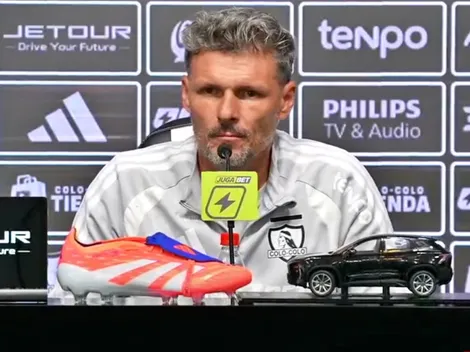 La furia del "Tano" Ortiz con periodista por su futuro en Colo Colo