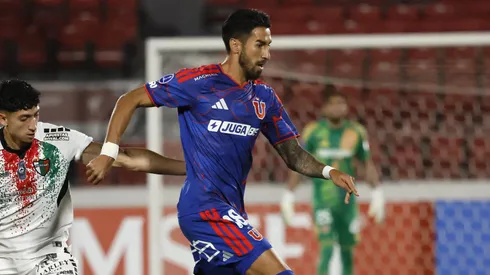 Lucero no ha logrado anotar en U. de Chile.